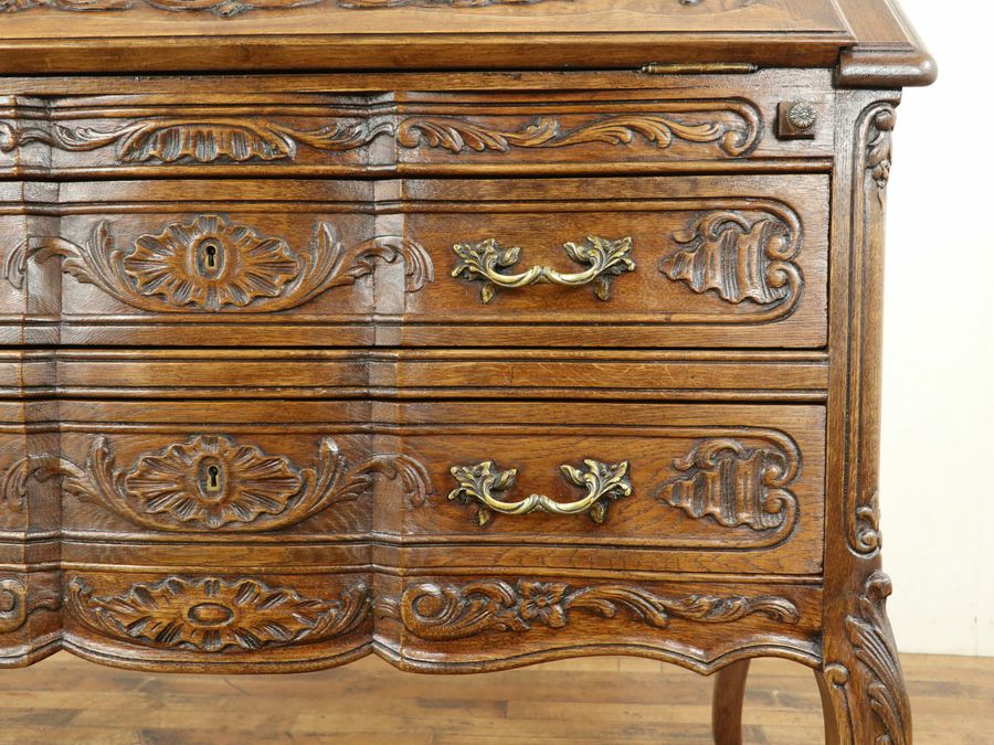 アンティーク家具 ビューロー 65165