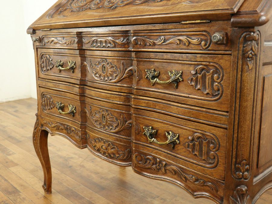 アンティーク家具 ビューロー 65165