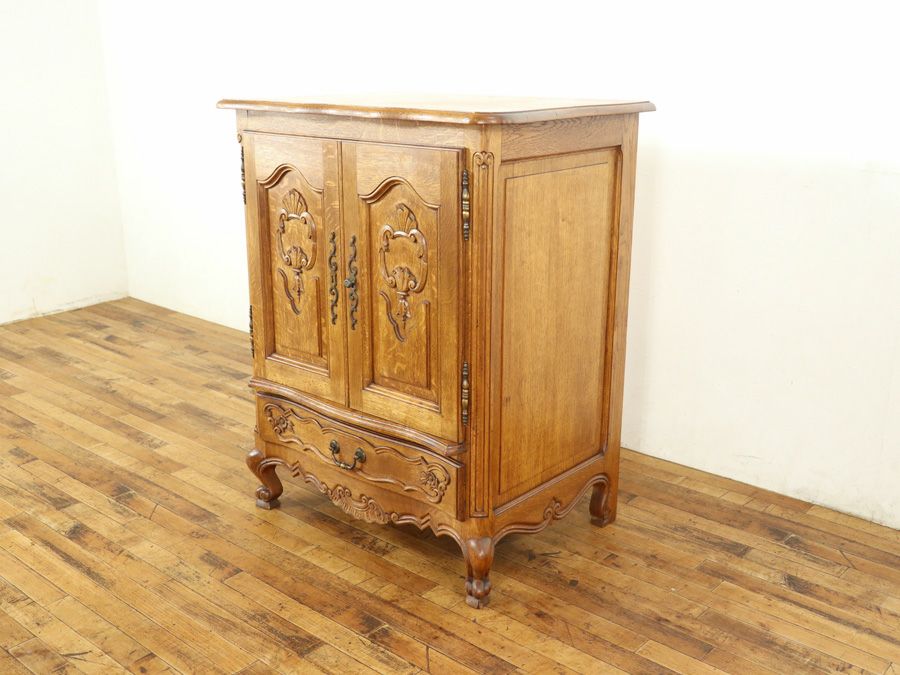 アンティーク家具 キャビネット 65013