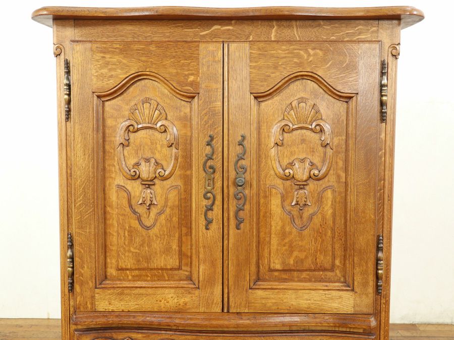 アンティーク家具 キャビネット 65013