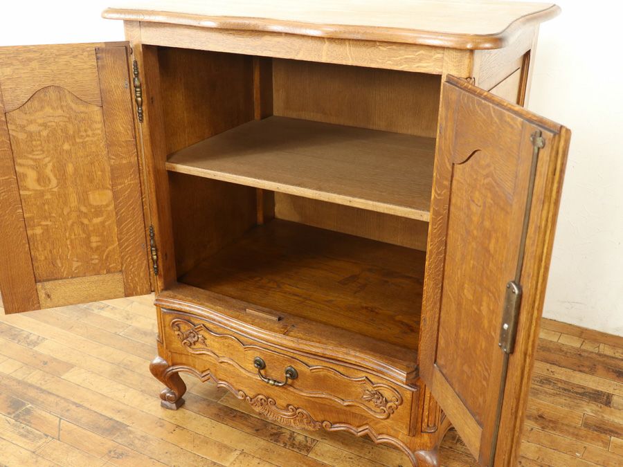 アンティーク家具 キャビネット 65013