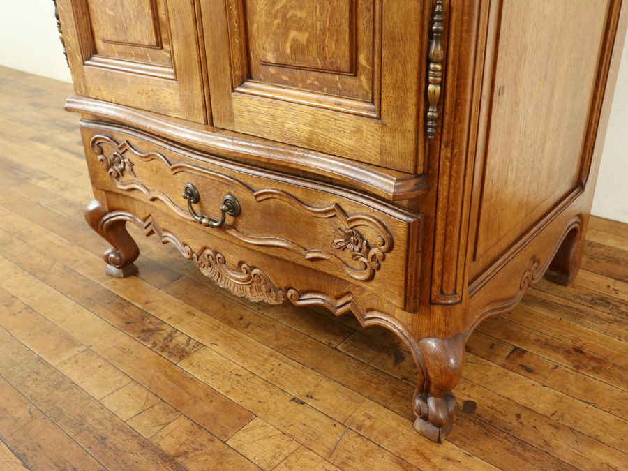 アンティーク家具 キャビネット 65013