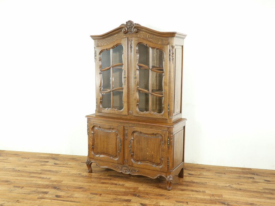 アンティーク家具 キャビネット 65136