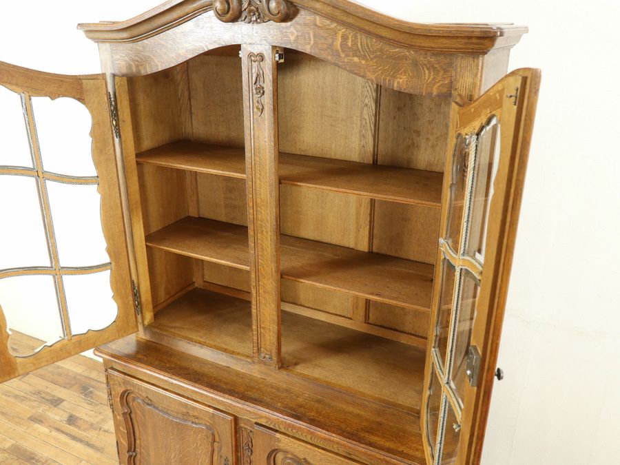 アンティーク家具 キャビネット 65136
