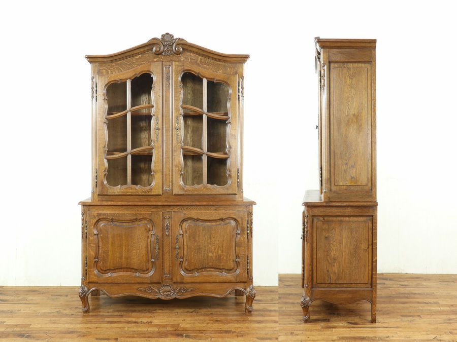 アンティーク家具 キャビネット 65136