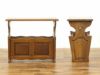 アンティーク家具 マガジンラック 65118c