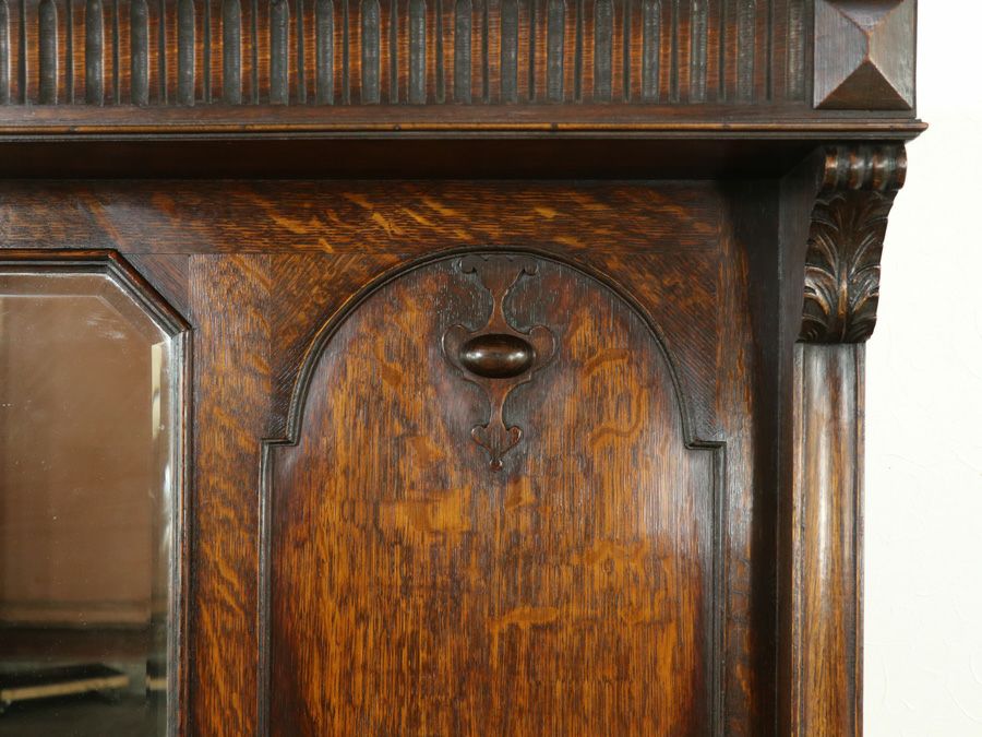 アンティーク ミラーバックサイドボード 59262