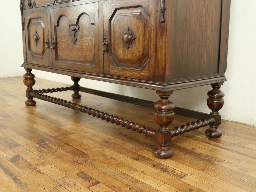 アンティーク ミラーバックサイドボード 59262