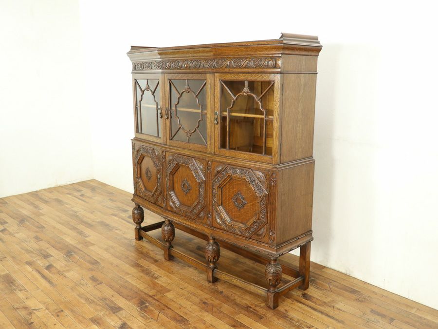 アンティーク家具 キャビネット 59230