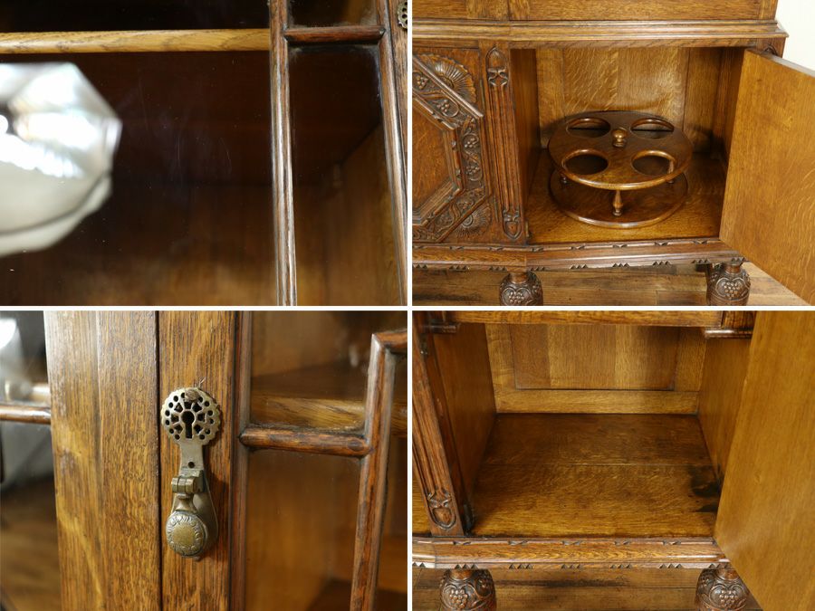 アンティーク家具 キャビネット 59230