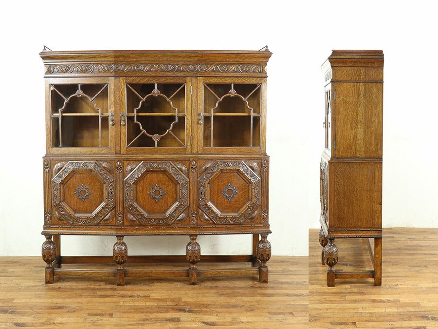 アンティーク家具 キャビネット 59230