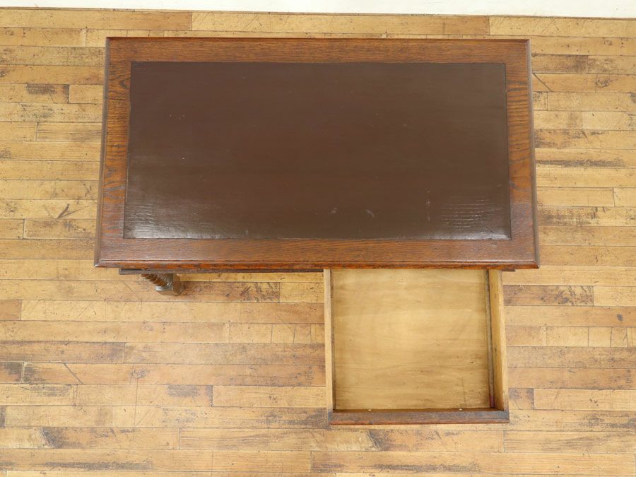 アンティーク家具 レザートップデスク 59269
