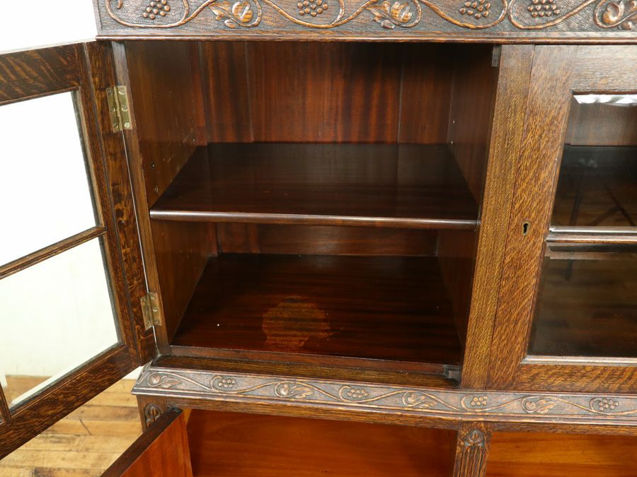 アンティーク家具 キャビネット 59231