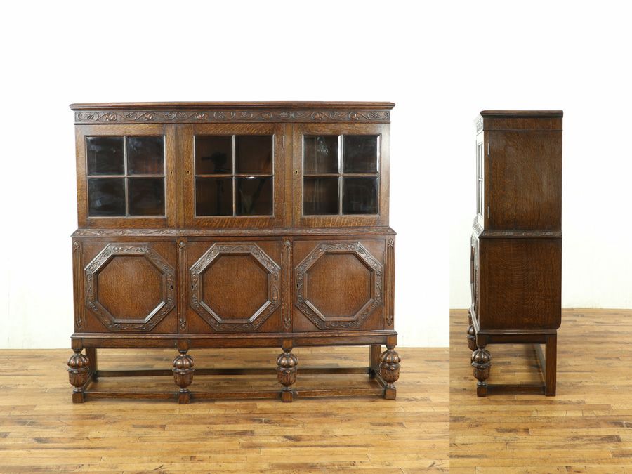 アンティーク家具 キャビネット 59231