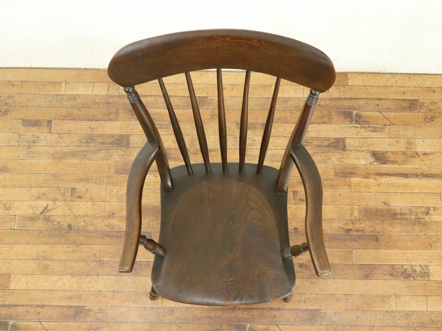 アンティーク グランドファーザーチェア 59302