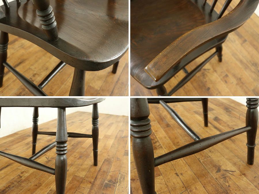 アンティーク グランドファーザーチェア 59302