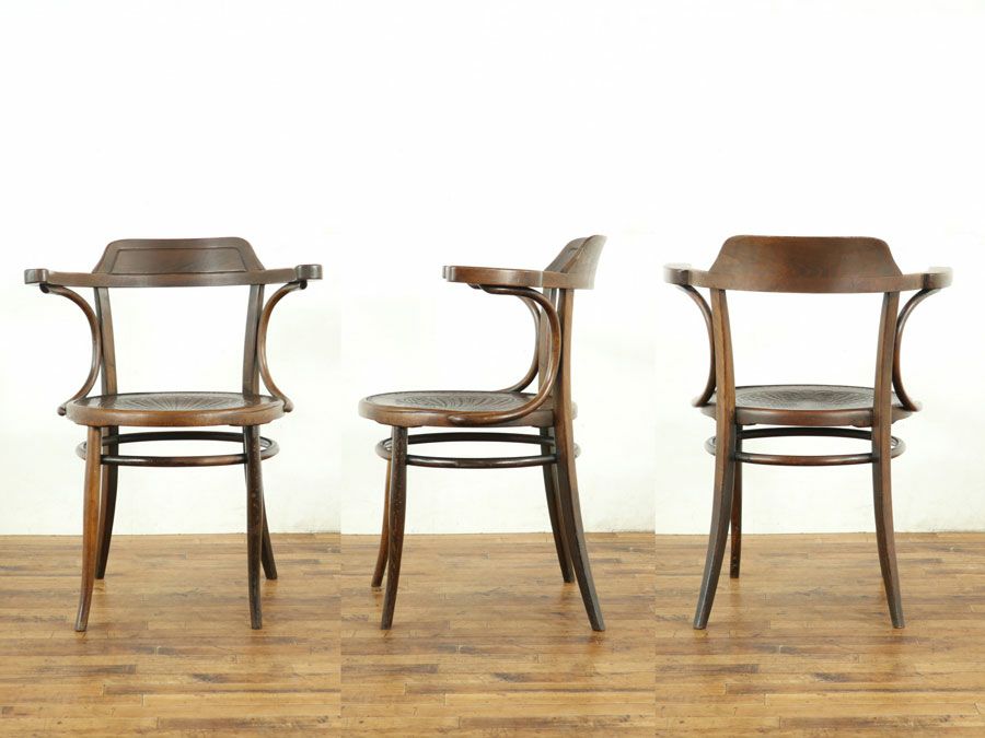 アンティーク ベントウッドアームチェア 59352