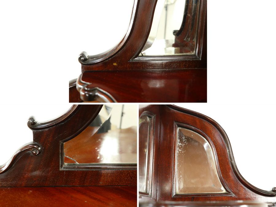 アンティーク家具 コーナーキャビネット 58889