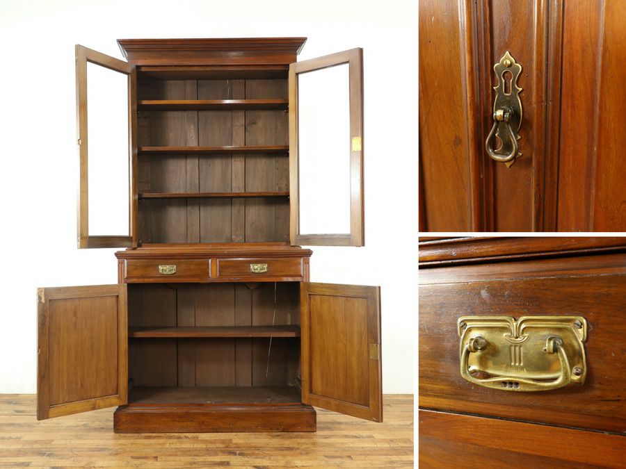 アンティーク家具 キャビネット 59275