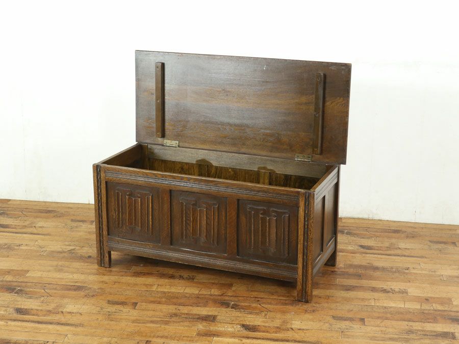 アンティーク家具 コファー 59351