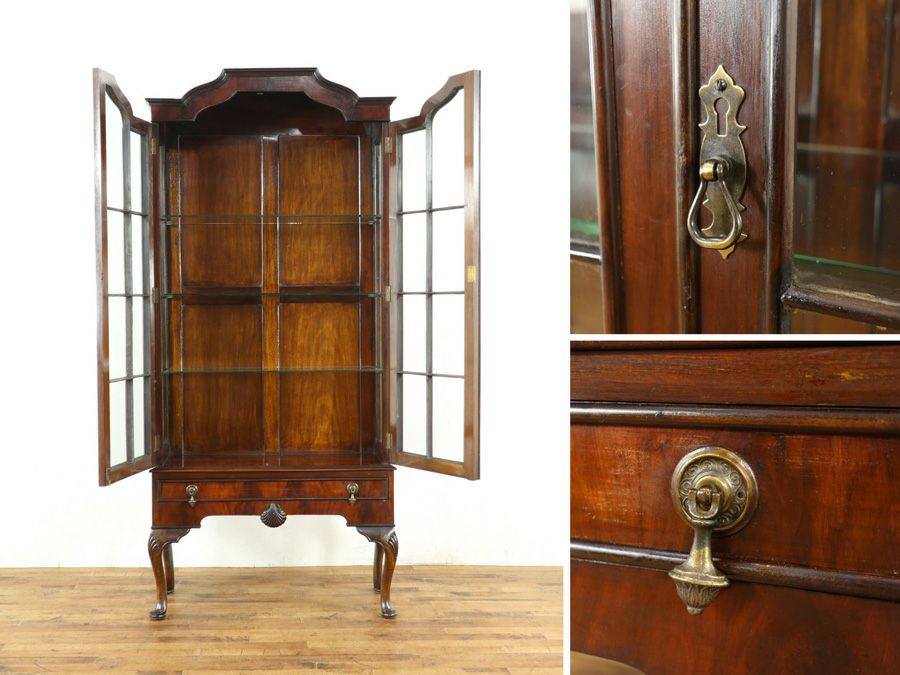 アンティーク家具 キャビネット 59256