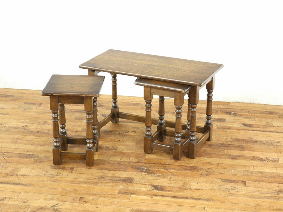 アンティーク家具 ネストテーブル 59305