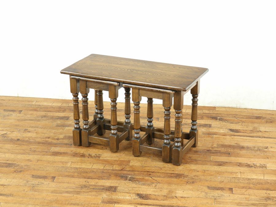 アンティーク家具 ネストテーブル 59305