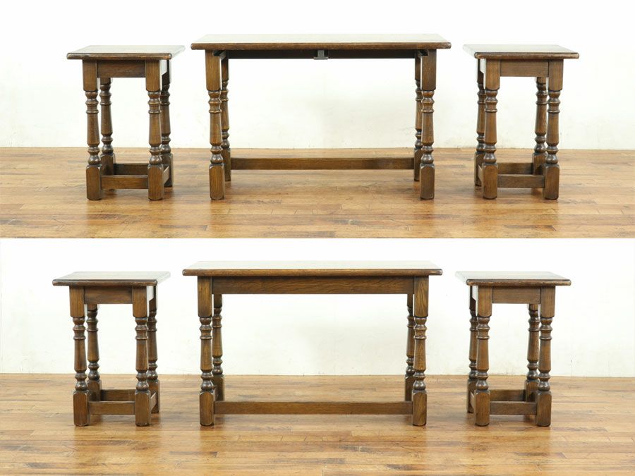 アンティーク家具 ネストテーブル 59305