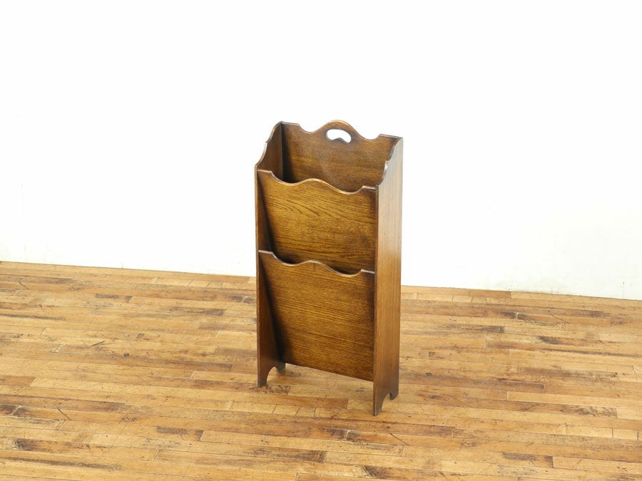 アンティーク家具 マガジンラック 59289