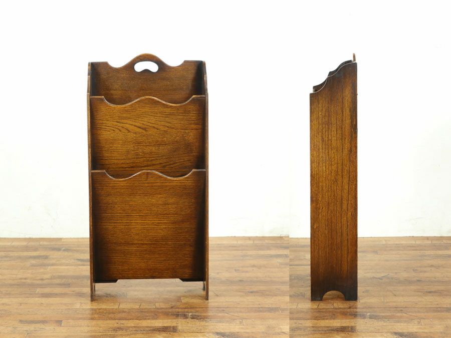 アンティーク家具 マガジンラック 59289
