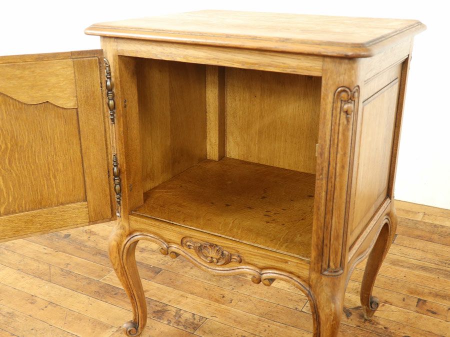 アンティーク家具 ナイトテーブル 65165a