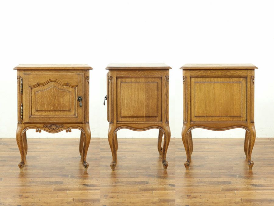 アンティーク家具 ナイトテーブル 65165a