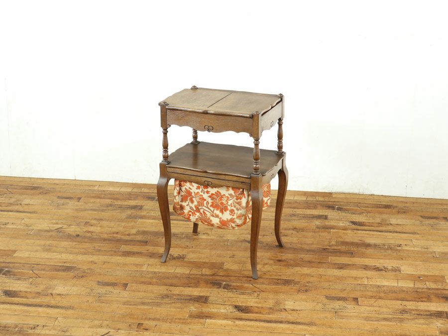 アンティーク家具 ソーイングボックス 65107