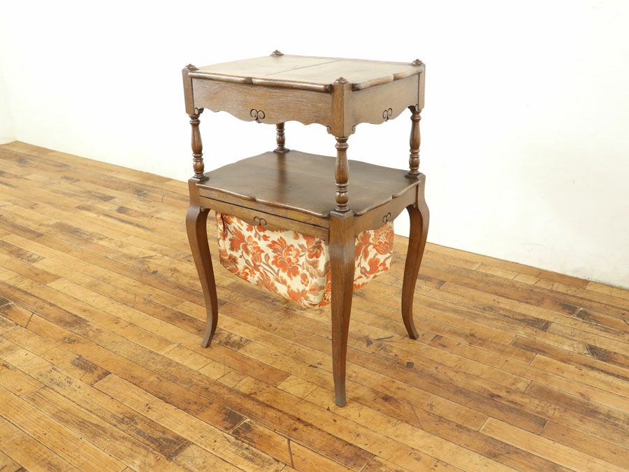 アンティーク家具 ソーイングボックス 65107