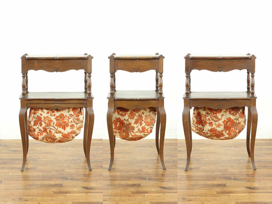 アンティーク家具 ソーイングボックス 65107