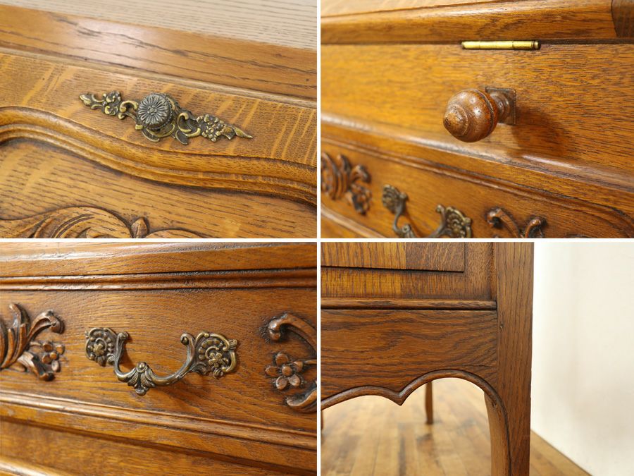 アンティーク家具 ビューロー 65072