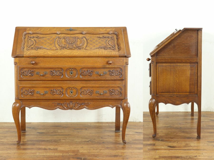 アンティーク家具 ビューロー 65072