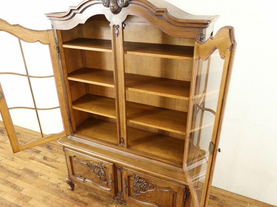 アンティーク家具 キャビネット 65170