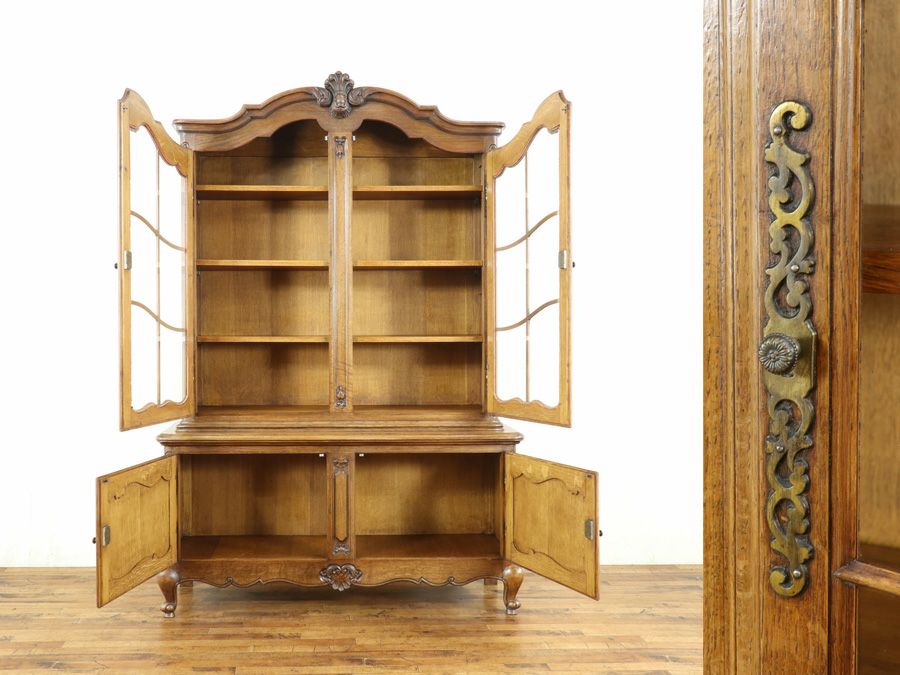 アンティーク家具 キャビネット 65170