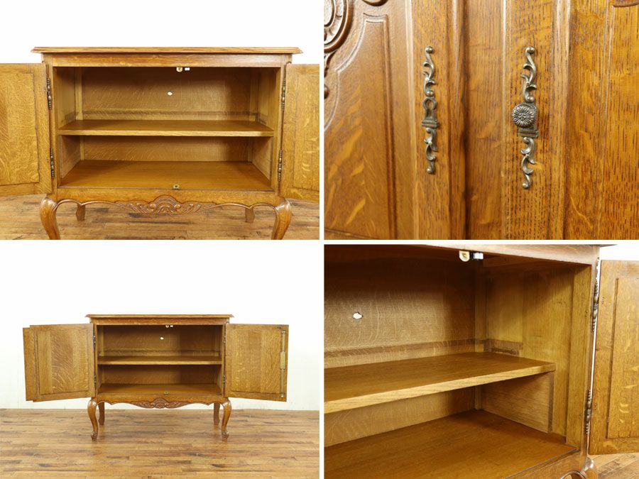 アンティーク家具 サイドキャビネット 65171