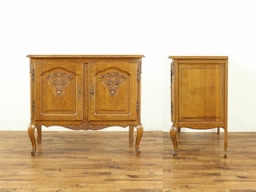 アンティーク家具 サイドキャビネット 65171