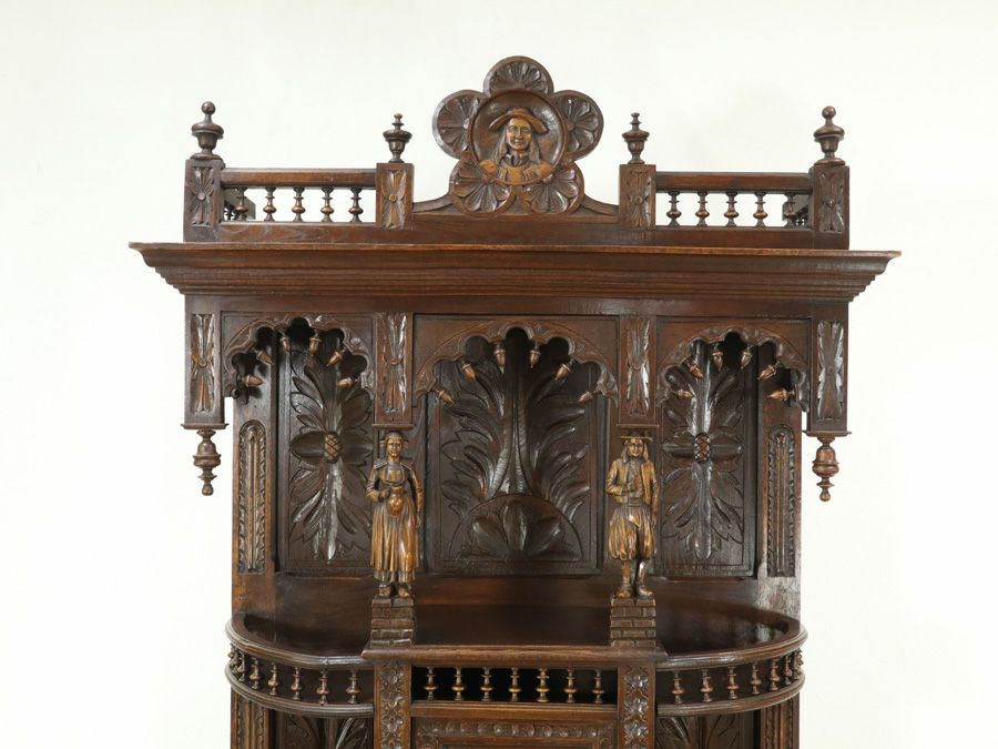 アンティーク家具 キャビネット 65065