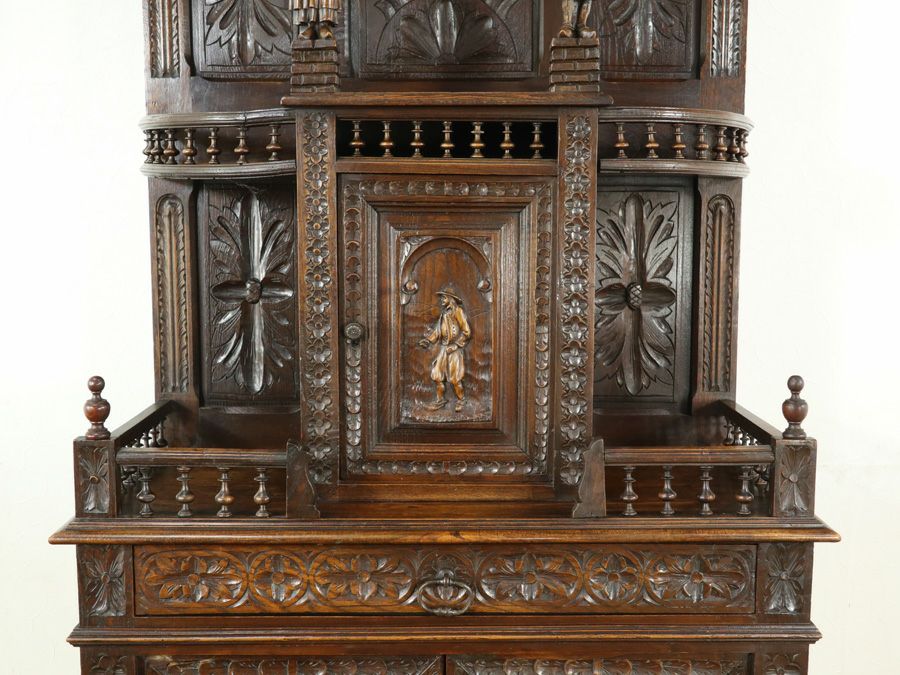 アンティーク家具 キャビネット 65065