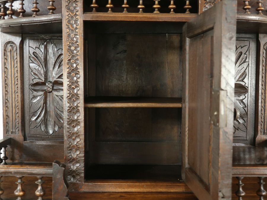 アンティーク家具 キャビネット 65065