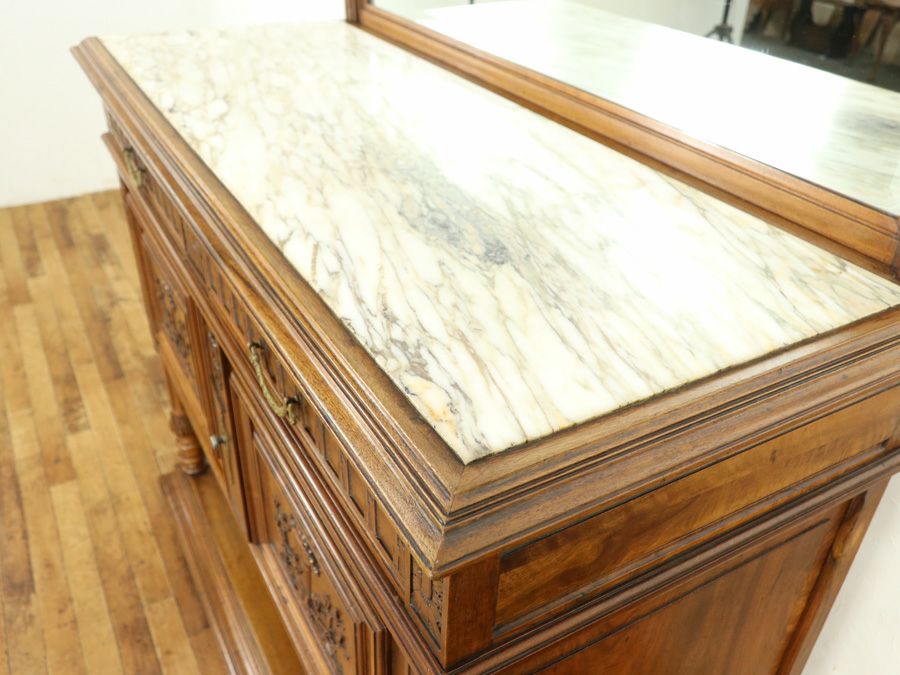 アンティーク家具 キャビネット 65089