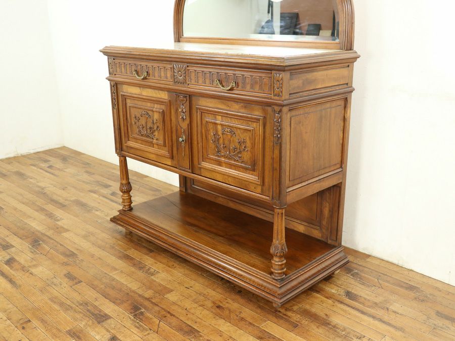 アンティーク家具 キャビネット 65089