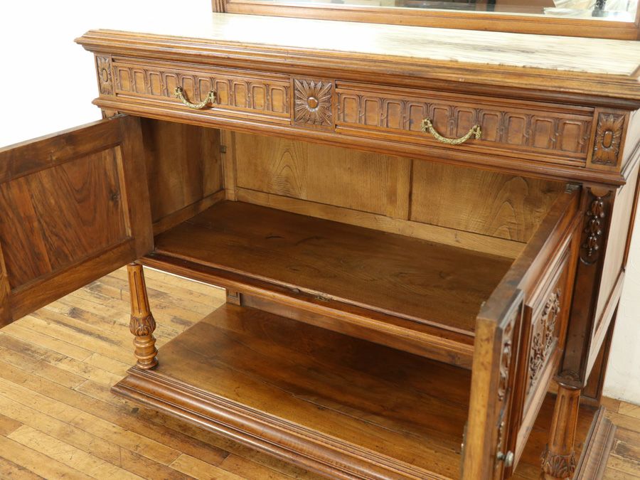 アンティーク家具 キャビネット 65089