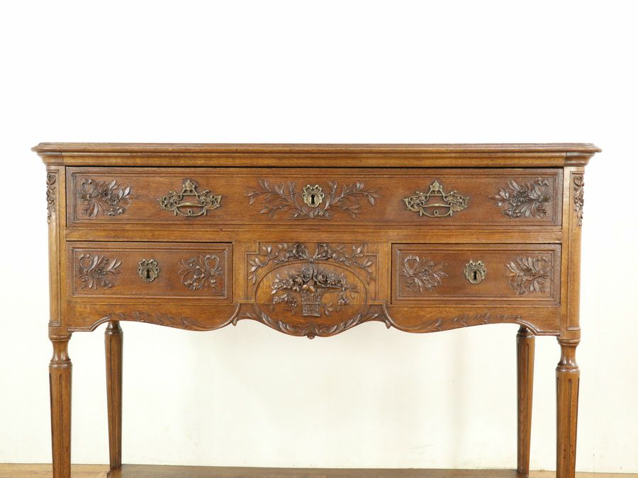 アンティーク家具 キャビネット 65094