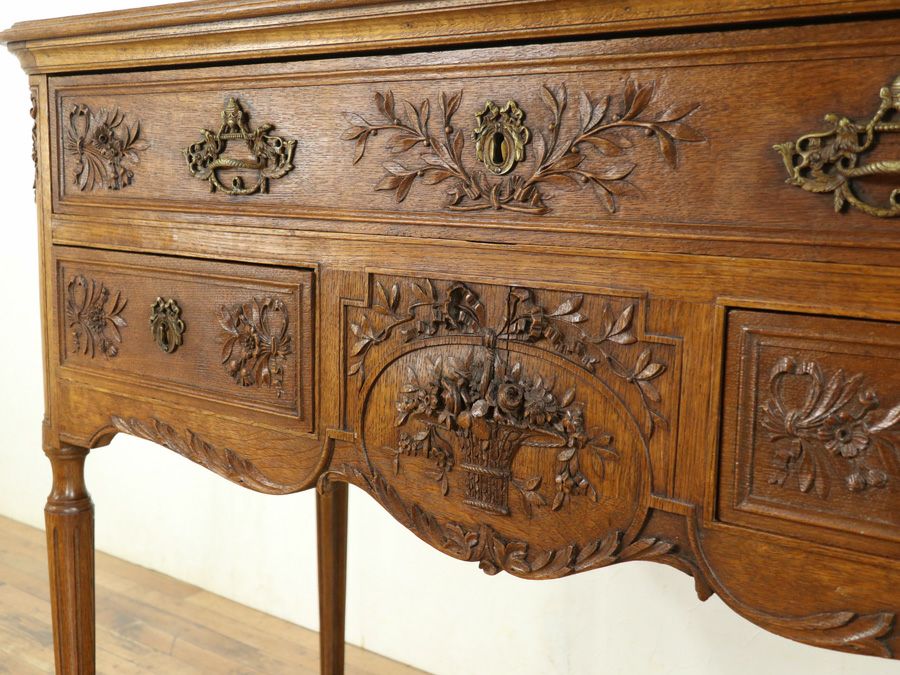 アンティーク家具 キャビネット 65094