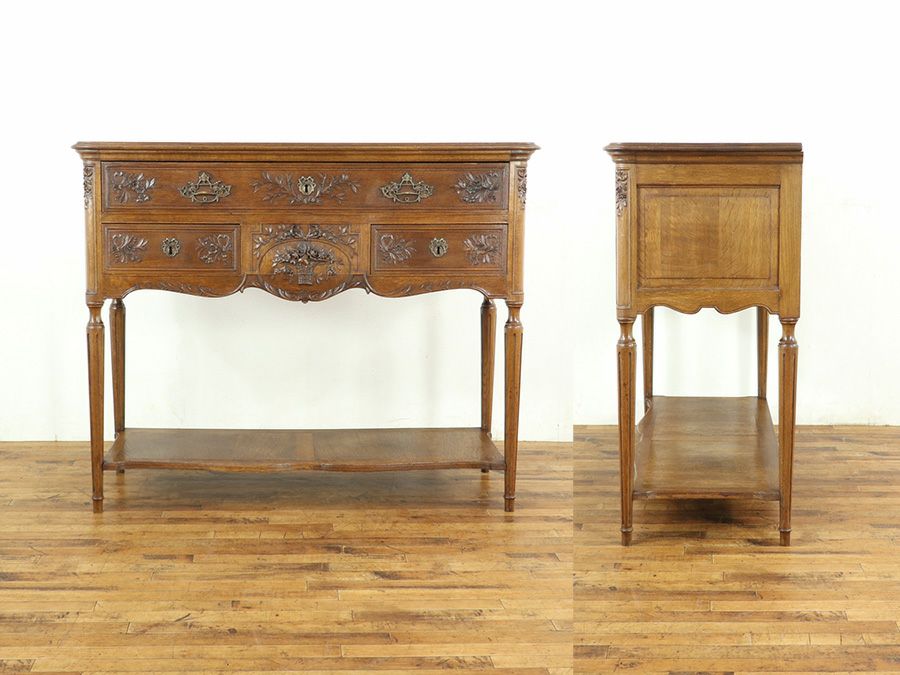 アンティーク家具 キャビネット 65094